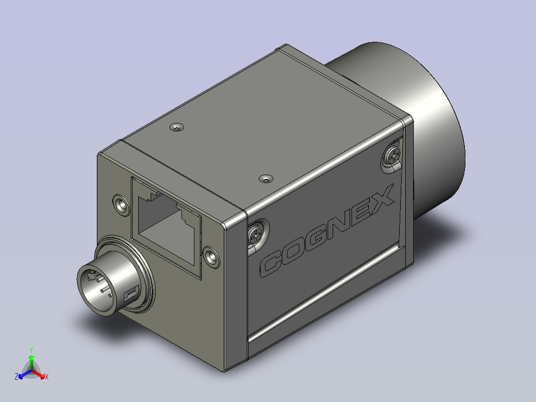 Cognex引导检测苏州鼎纳500w相机3D主视图