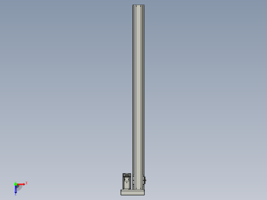 日规模组半封闭丝杆TPA-HNR-85S-1610C-L1200-ML-C-P20-N3俯视缩略图