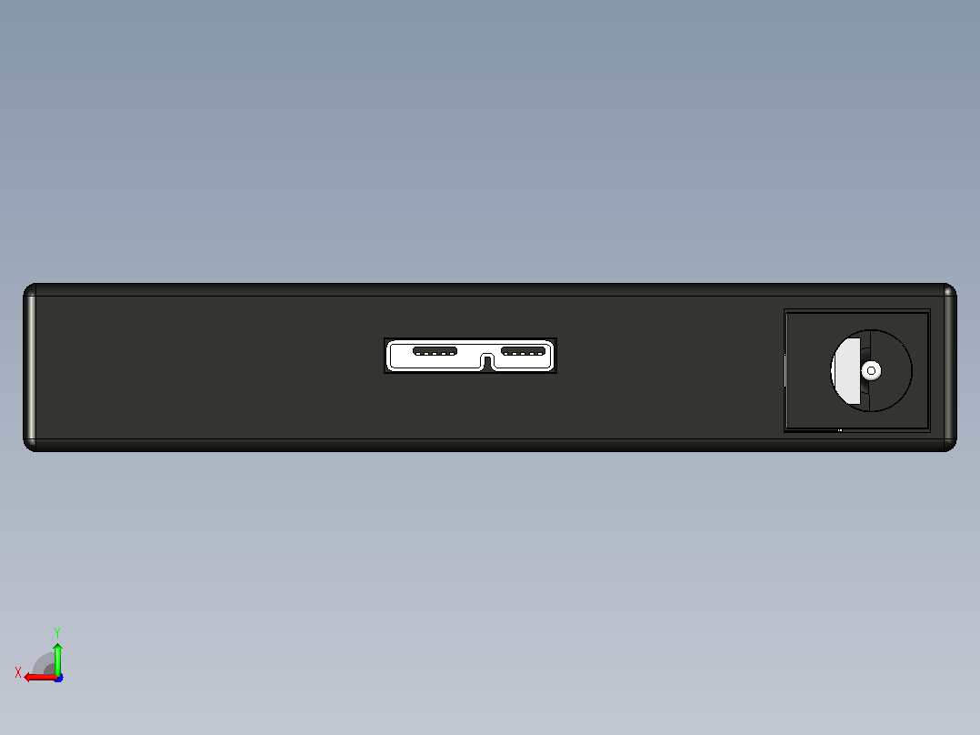 nateck-USB3.0转SATA-3后视图