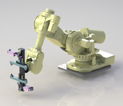 ABB机器人夹爪3D模型图纸 Solidworks设计 附STEP格式缩略图