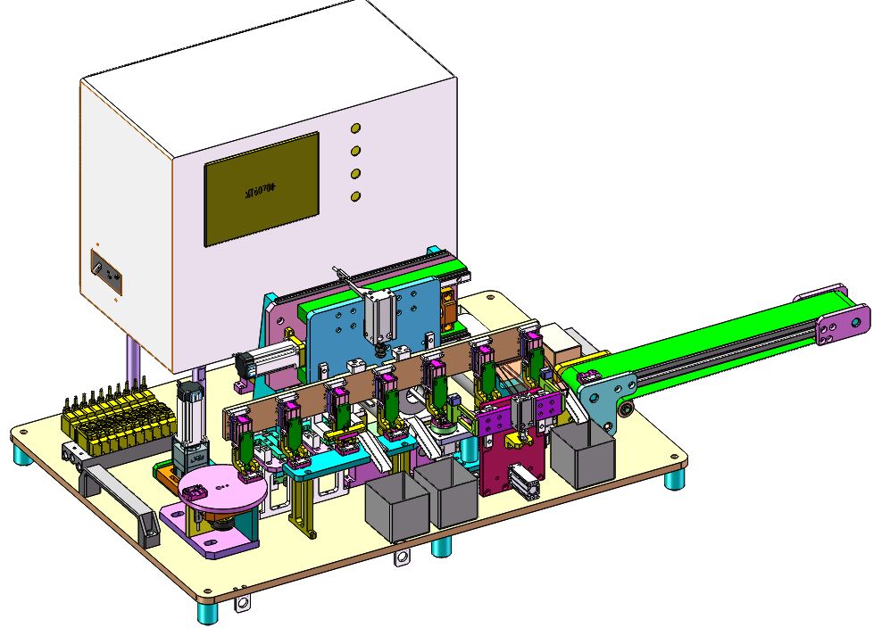 通电测试机CCD检测PIN外观尺寸含bom单sw17可编辑