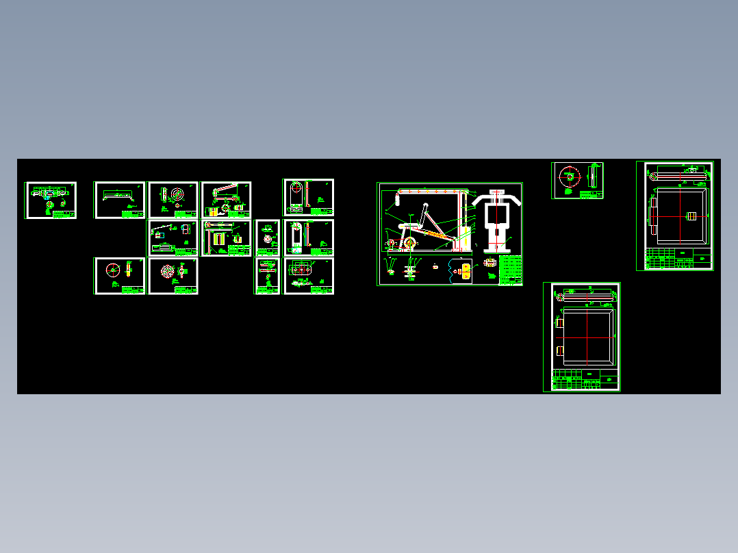 多功能健身器的设计【机械设计含18张CAD图 说明书】200