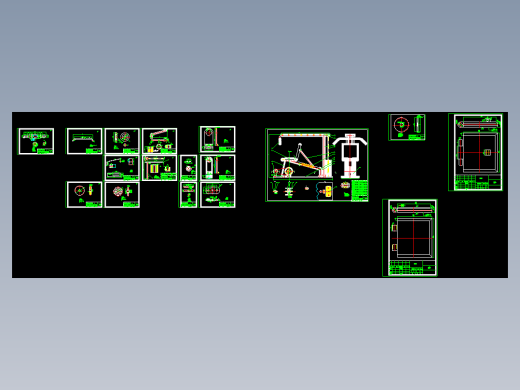 多功能健身器的设计【机械设计含18张CAD图 说明书】200