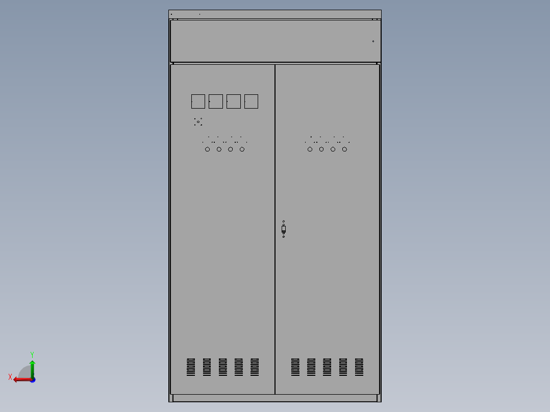 MS非标柜应用后视图