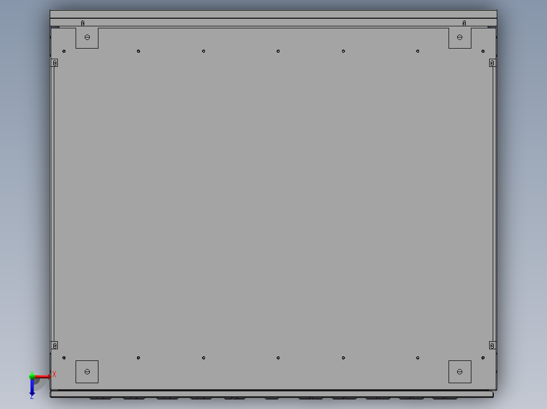 MS非标柜应用俯视图