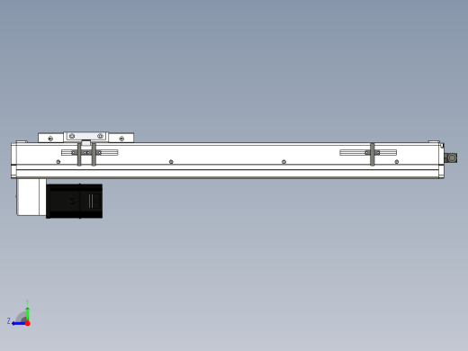 Toyo东佑达直线模组-ECH12-500-BM-200W右视缩略图