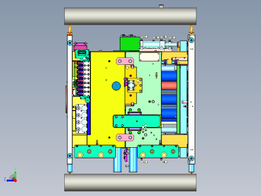 汽车仪表板3D模具设计图 UG三维建模图纸 内含3套模具数模右视缩略图
