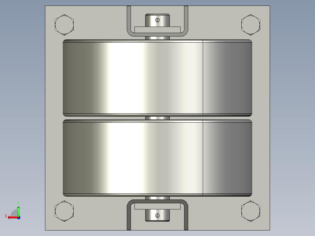 搬运车轮轮胎(2)后视图