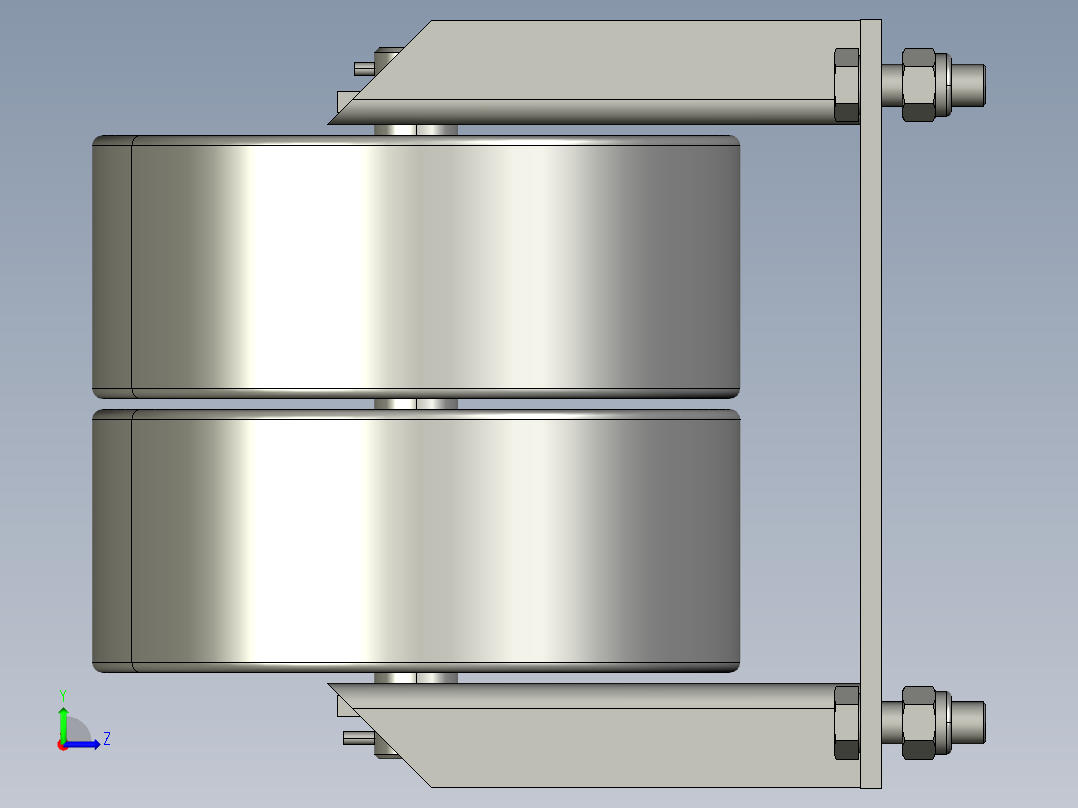 搬运车轮轮胎(2)左视图