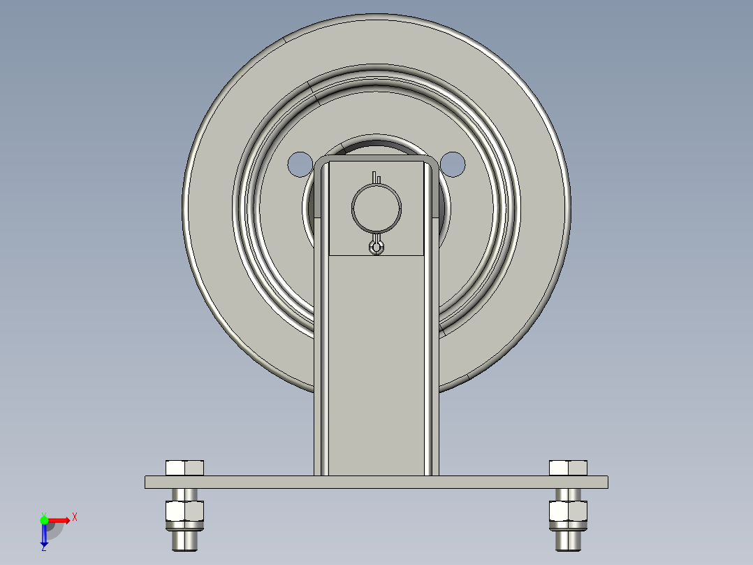 搬运车轮轮胎(2)俯视图