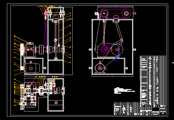 JS54-半自动平压模切机设计[含全套图和文档]