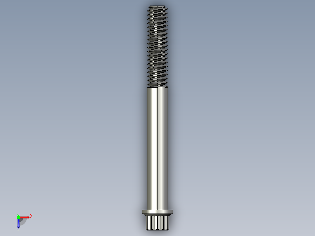 1-4in-20 2.25long 12-point screws.STEP俯视图