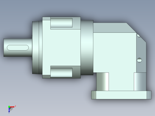 直齿ZPLX180-L2 35-114.3-200-M12.stp俯视缩略图