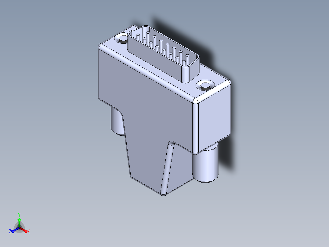 db15-e正等轴测图