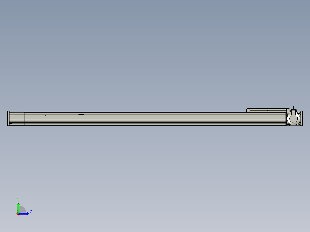 欧规系列-LB8-L150-S1300-BR-ZP75-C3左视图