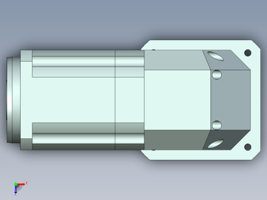 直齿孔ZPLX142-L3 42-114.3-200-M12.stp俯视缩略图