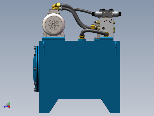 五轴机床(1)右视缩略图