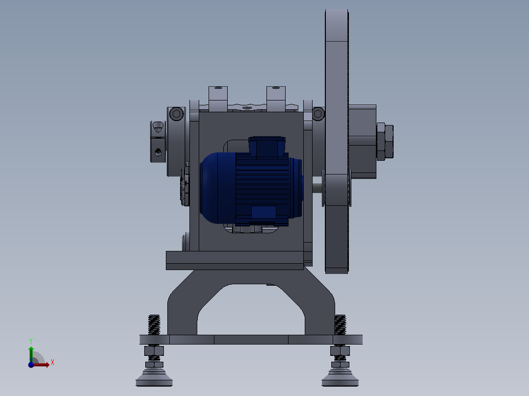 石头破碎机sw18前视图