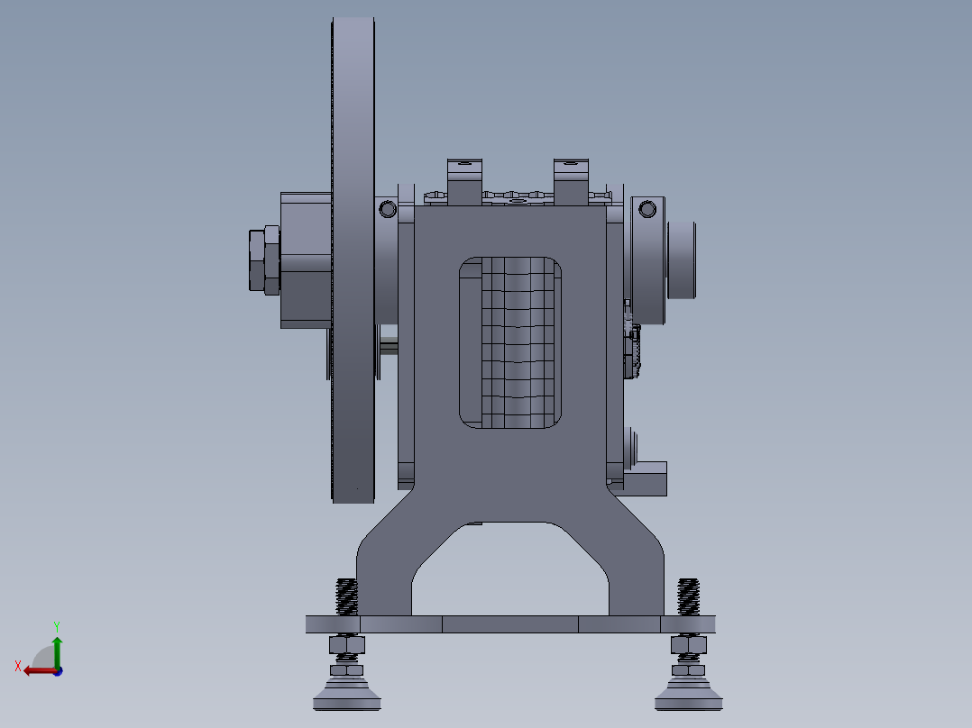 石头破碎机sw18后视图