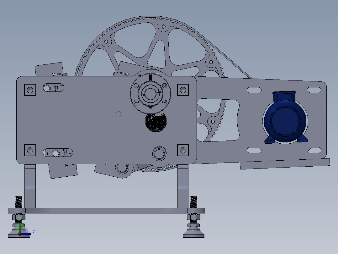 石头破碎机sw18左视图