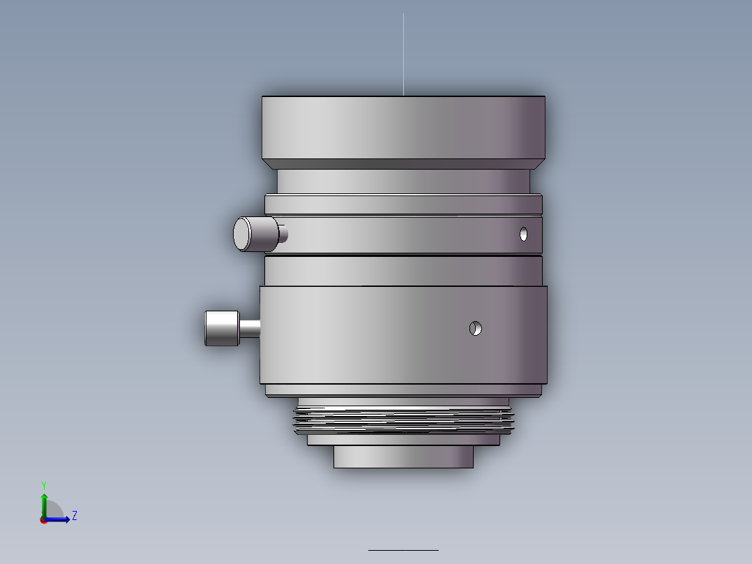 MVL-HF0828M-6MPE 相机镜头左视图