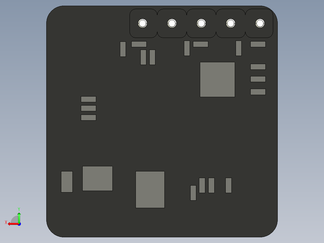 Rd-03 &amp; Rd03_V2模块后视图