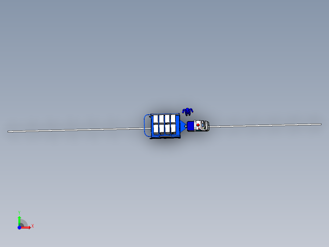 AGV小车、AGV(22)前视图