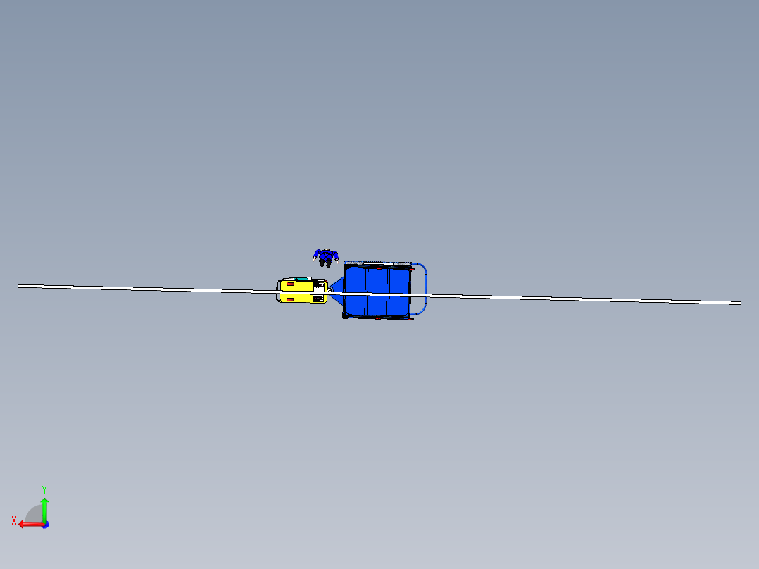 AGV小车、AGV(22)后视图