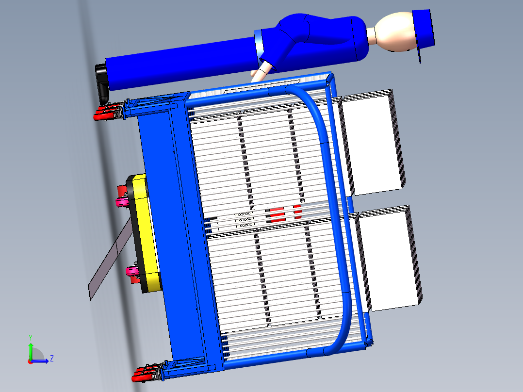 AGV小车、AGV(22)左视图