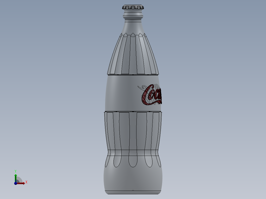 瓶子、罐子、桶(29)前视图