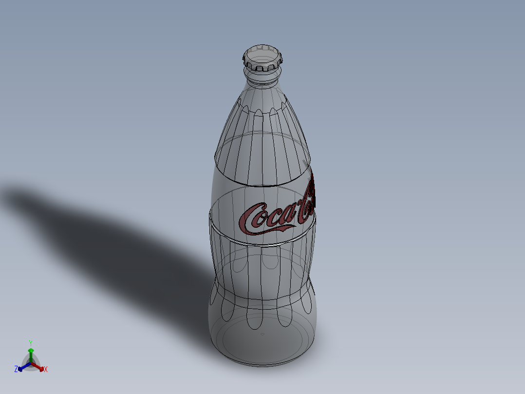 瓶子、罐子、桶(29)正等轴测图