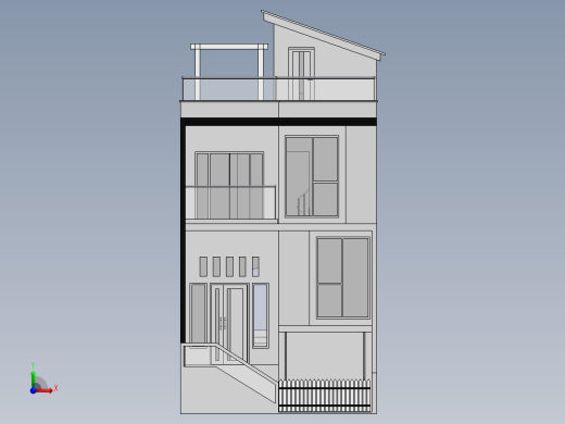 房子、建筑(168)前视缩略图