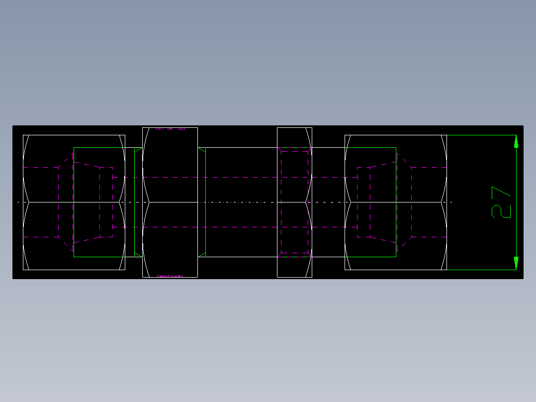 PARKER管接头EO Bulkhead union SV14S71(16)_top
