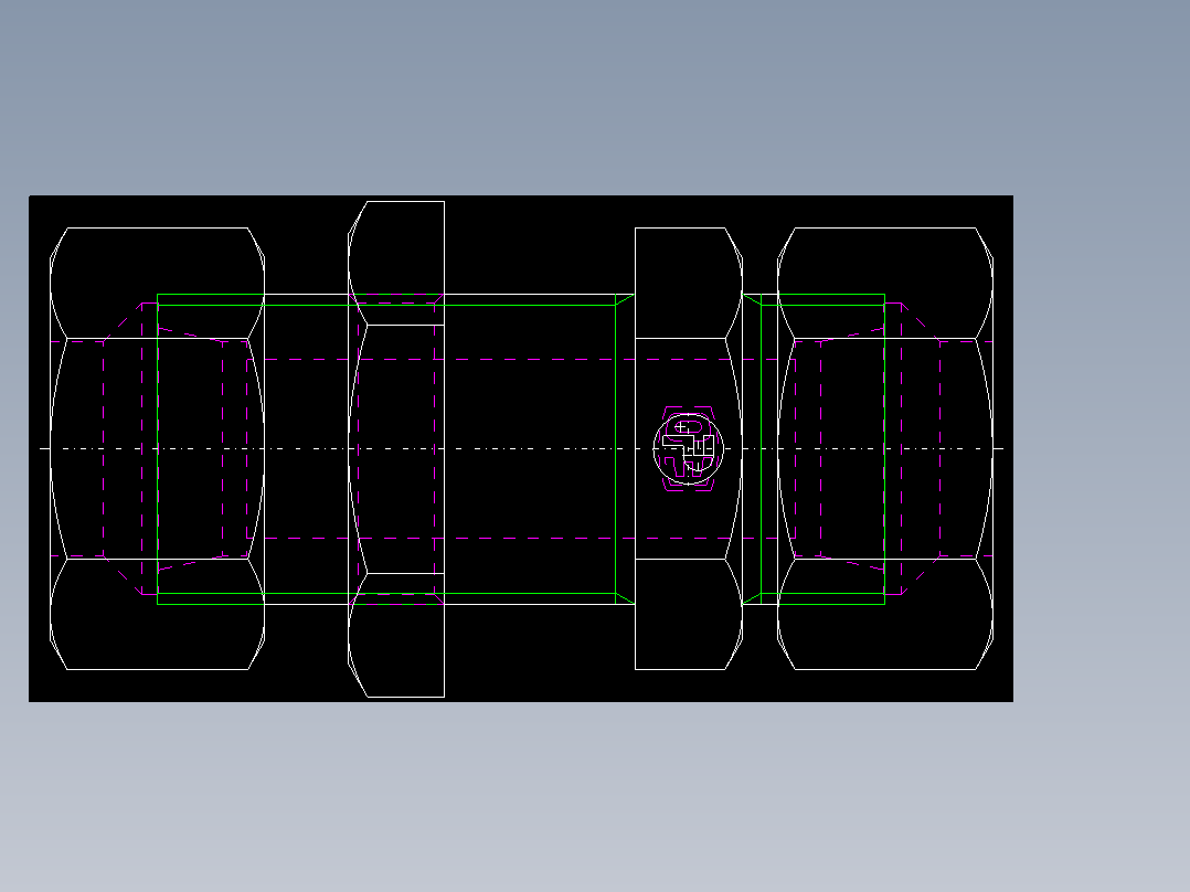 PARKER管接头EO Bulkhead union SV18LMS(16)_back