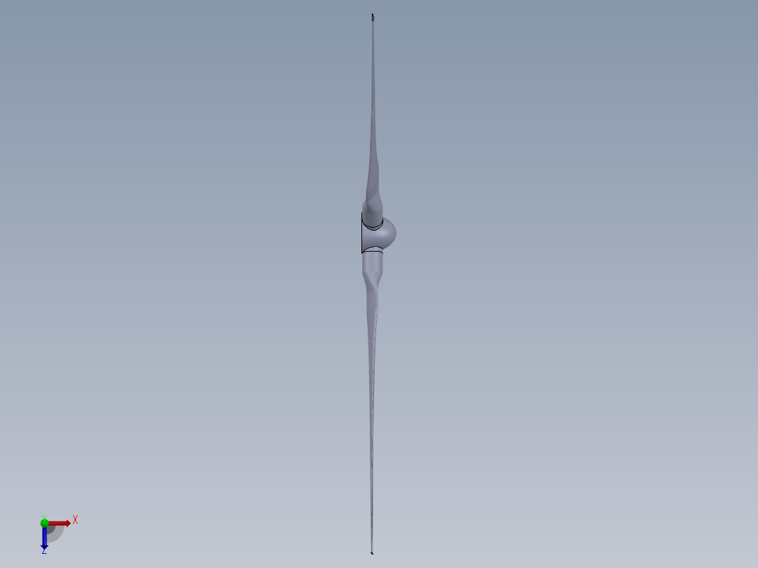 风力涡轮机俯视图