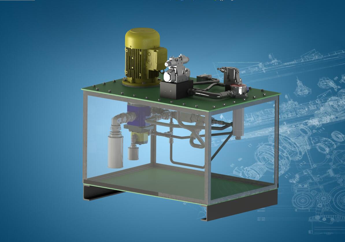 液压板框压滤机带液压站