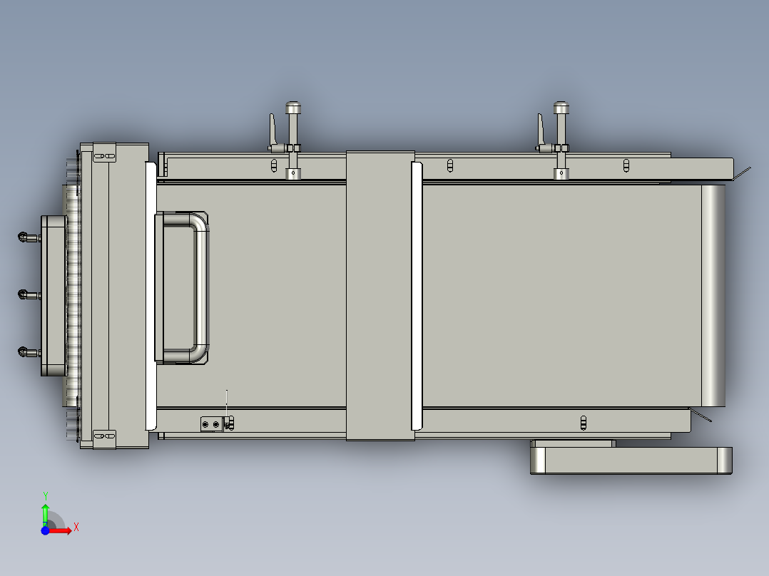 YLU055-001-隔板供料线前视图