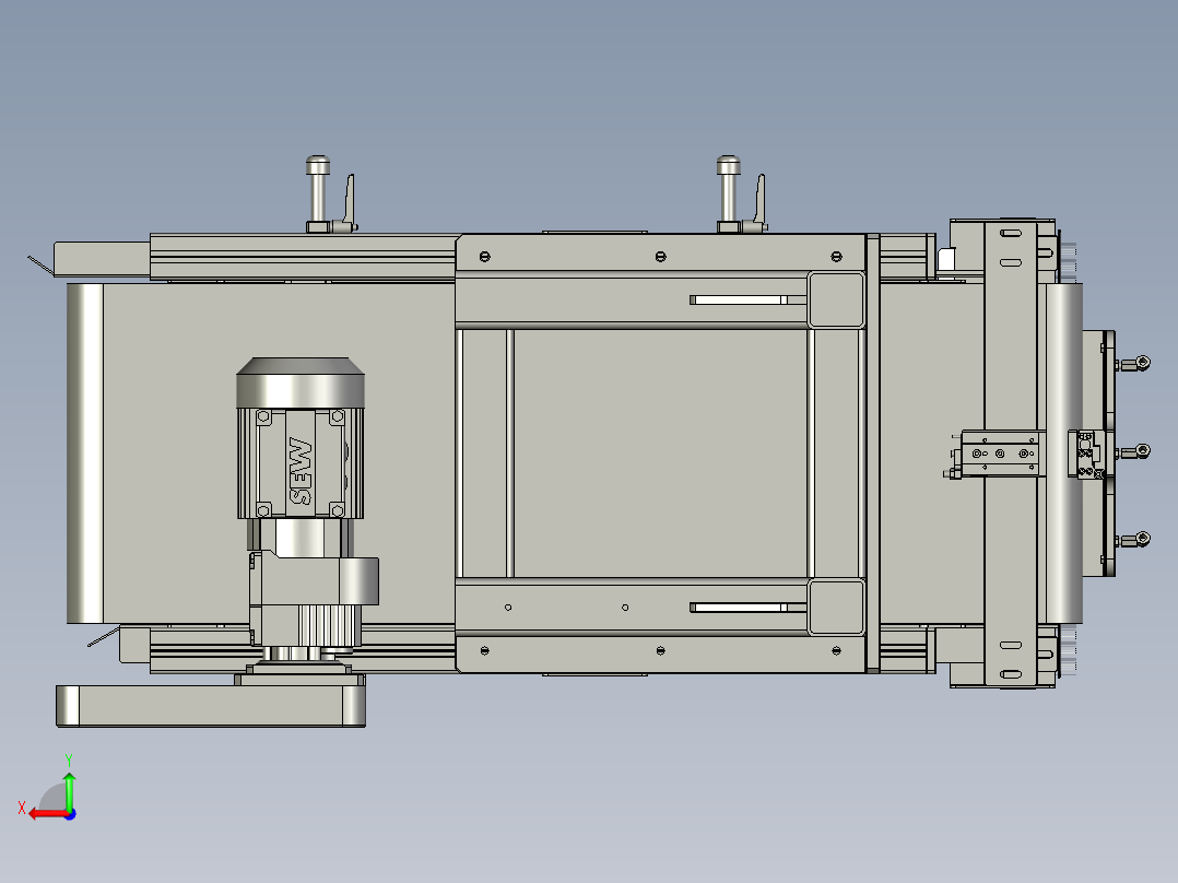 YLU055-001-隔板供料线后视图