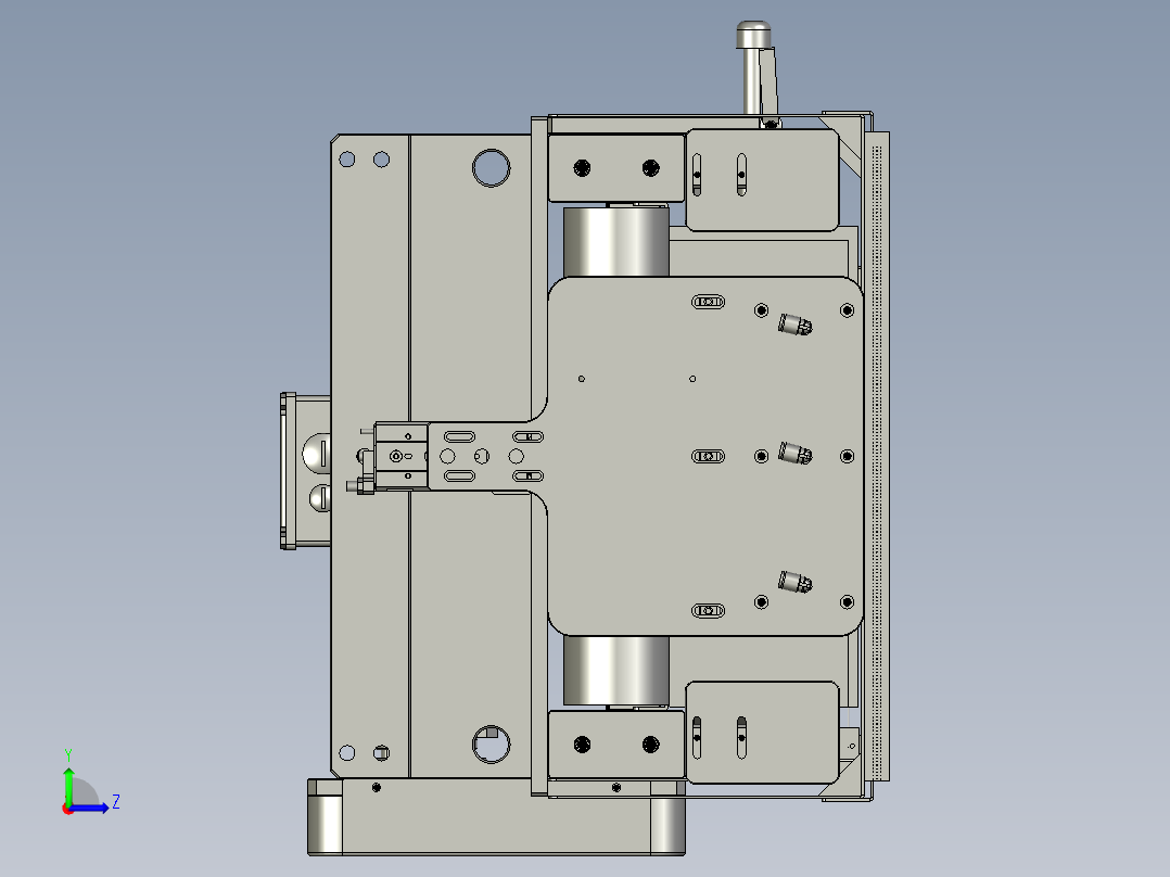 YLU055-001-隔板供料线左视图