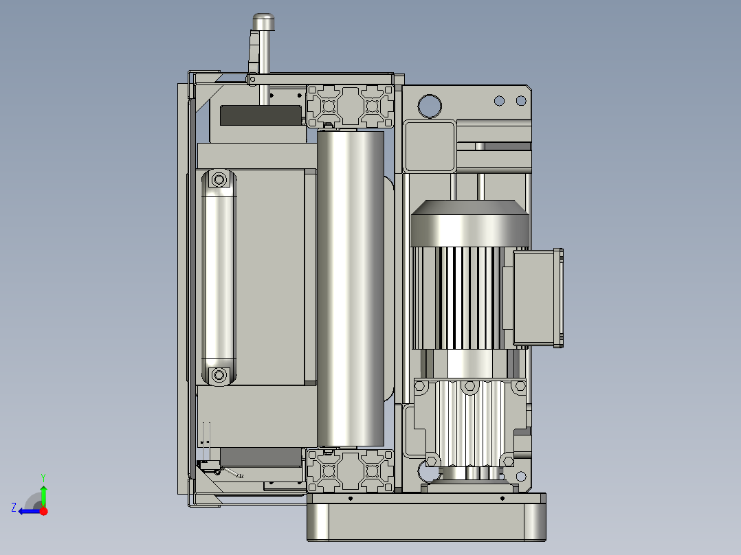 YLU055-001-隔板供料线右视图