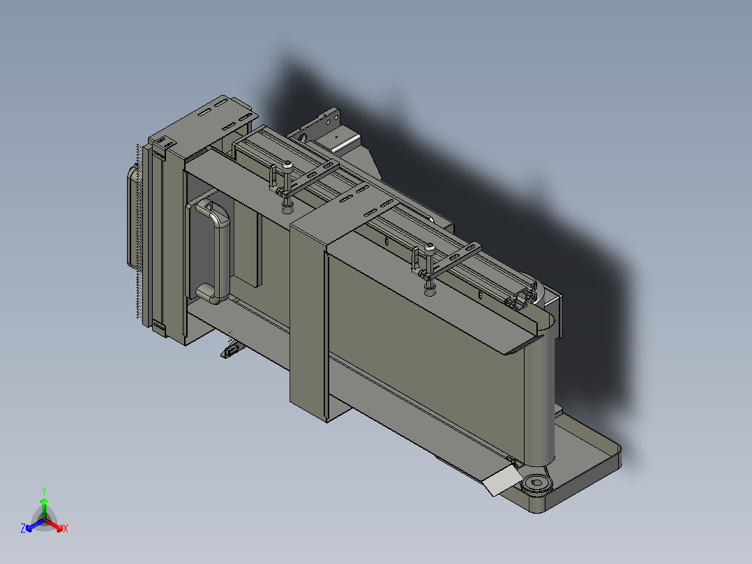 YLU055-001-隔板供料线正等轴测图