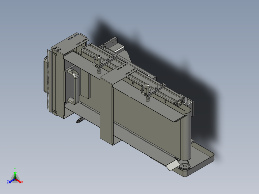 YLU055-001-隔板供料线正等轴测缩略图