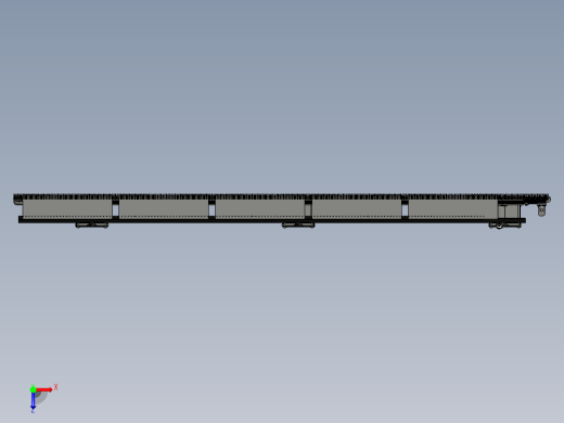 7092-0700-0000倾斜可调输送线俯视缩略图
