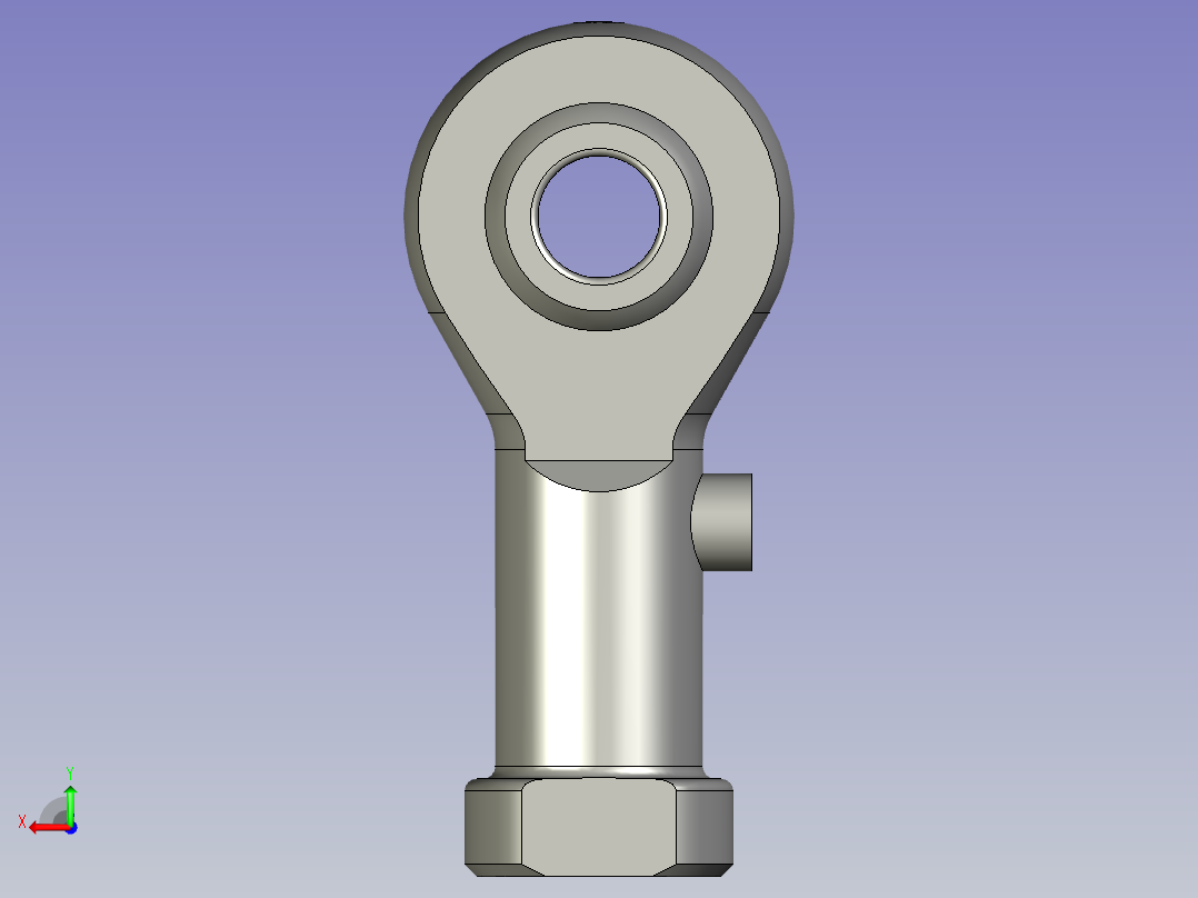鱼眼接头PHSC5M5右牙后视图