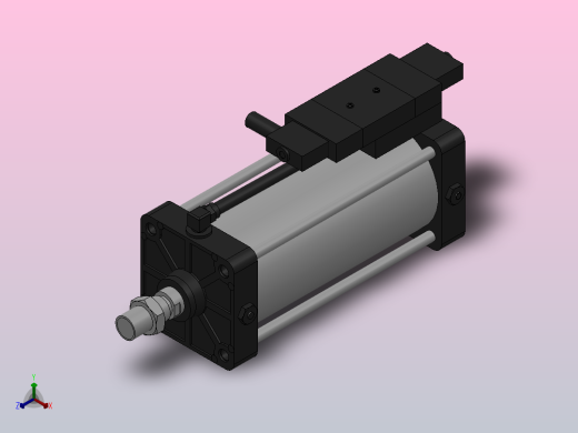 10A-5(V)系列带阀气缸(带阀型自己保持式)[10A-5(V) (Ⅱ) SD 160 B 300 A 5]