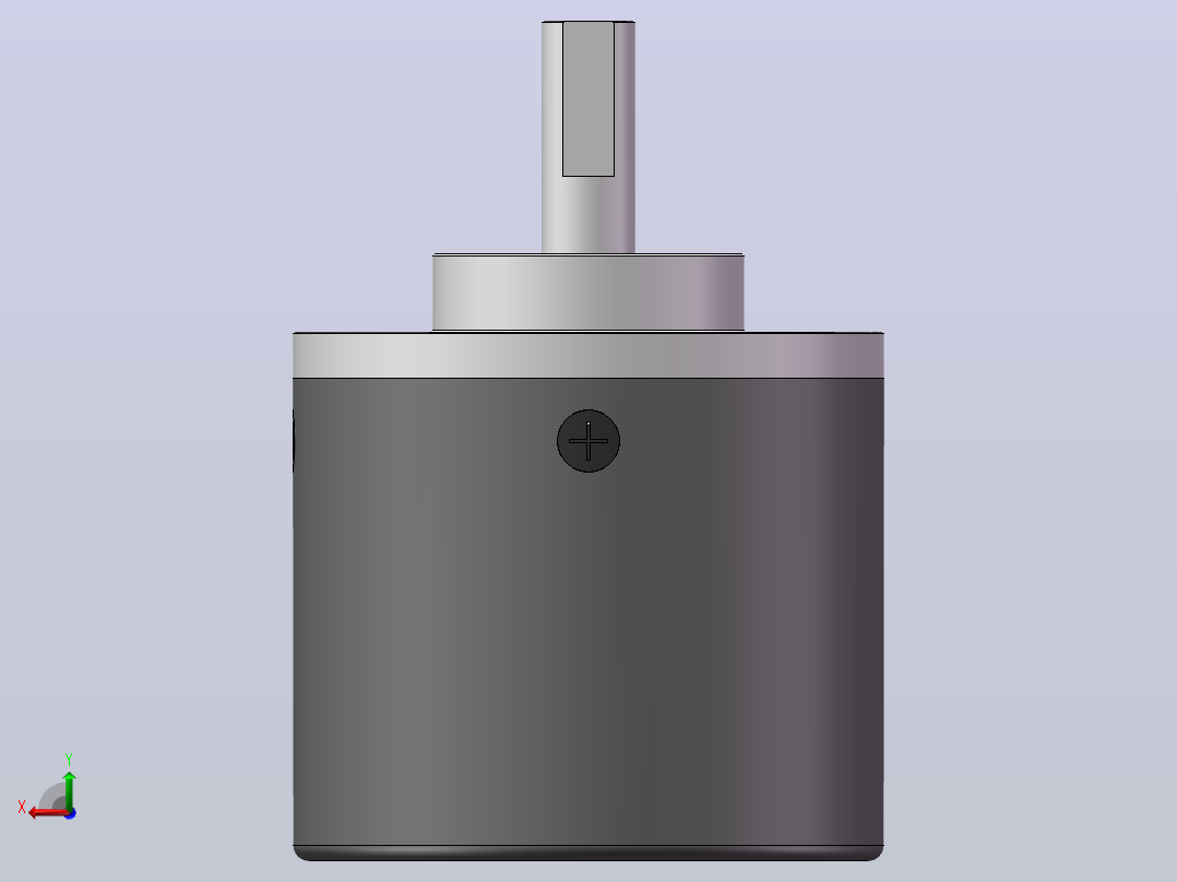 G38S6系列[G38S6系列-B型安装]旋转编码器主视图