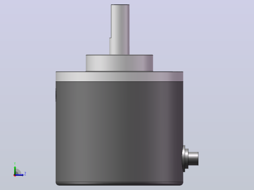 G38S6系列[G38S6系列-B型安装]旋转编码器左视缩略图