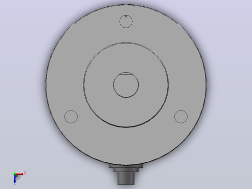 G38S6系列[G38S6系列-B型安装]旋转编码器俯视缩略图