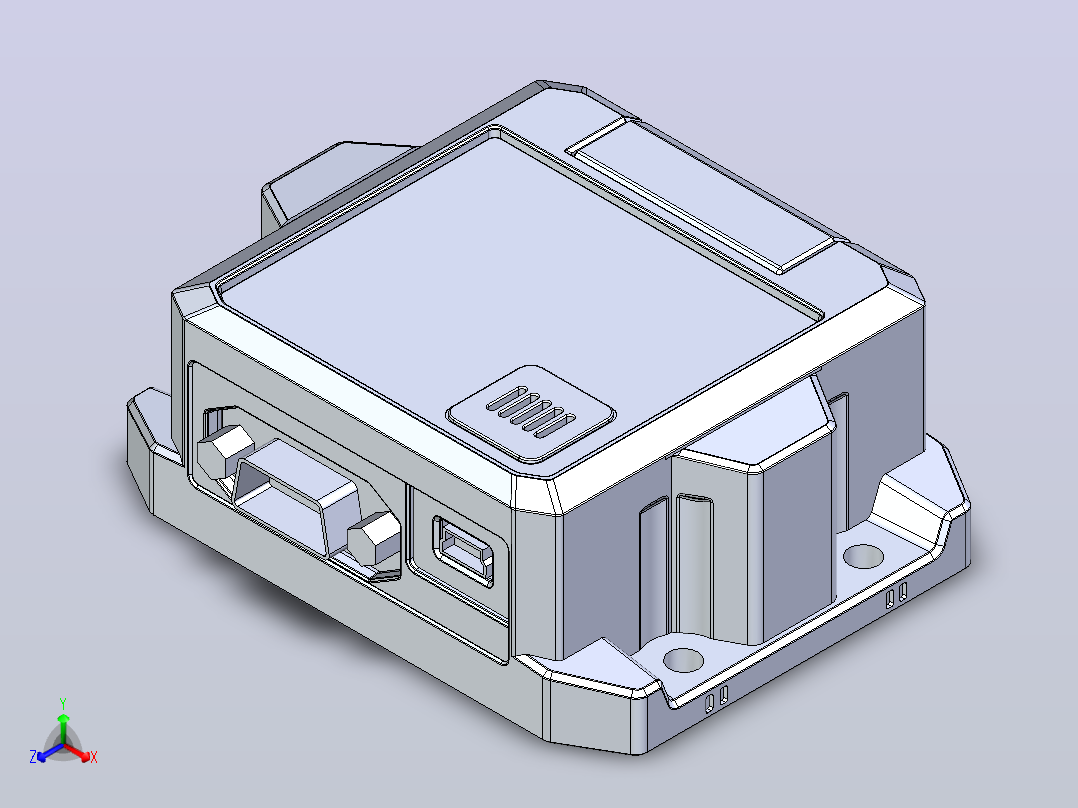 MD-X2050A 三轴混合式激光刻印机 小光斑型正等轴测图