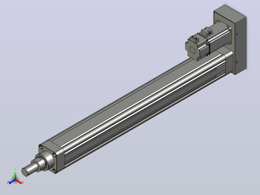 MTE63-550-P-M400W-A-S3 MTE63电动缸 最大负载300kg 400W电机间接安装